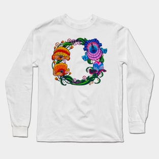 Colorful Flowers Long Sleeve T-Shirt